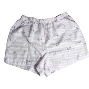 Rae Dunn - Women's Shorts - Size S/P - EUC - Violet Butterfly Design